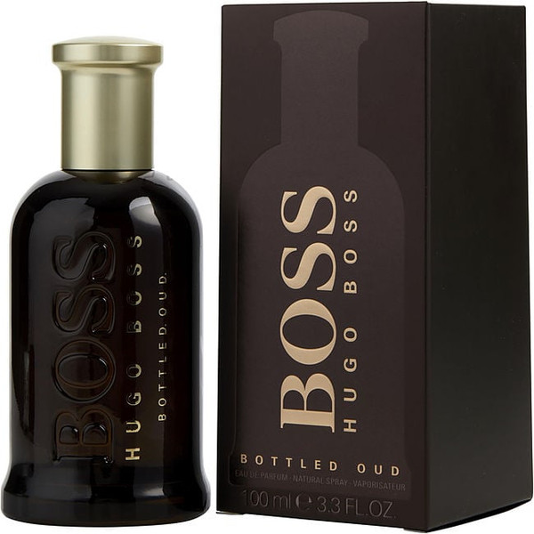 Boss Bottled Oud by HUGO BOSS Eau De Parfum Spray 3.3 Oz for Men