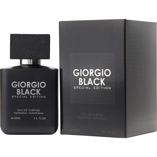 Giorgio Black by GIORGIO GROUP Eau De Parfum Spray 3.4 Oz (Special Edition) for Men