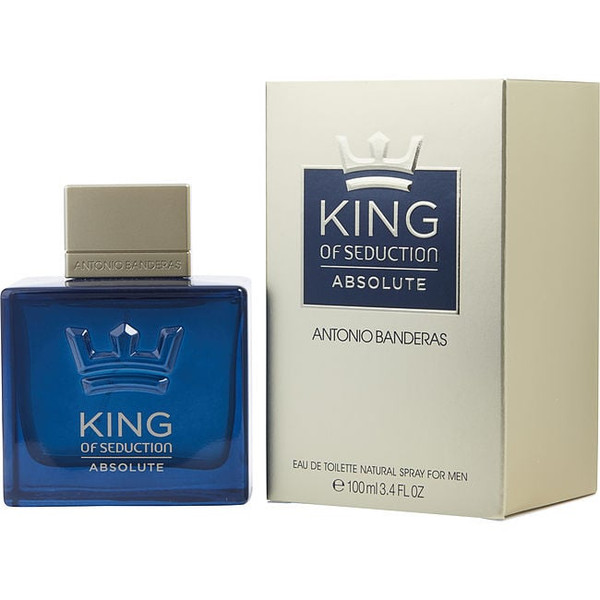 King Of Seduction Absolute by ANTONIO BANDERAS Edt Spray 3.4 Oz for Men