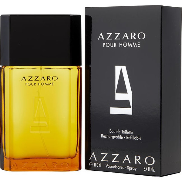 Azzaro by AZZARO Edt Spray Refillable 3.4 Oz for Men