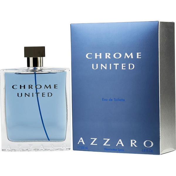 Chrome United by AZZARO Edt Spray 6.8 Oz for Men
