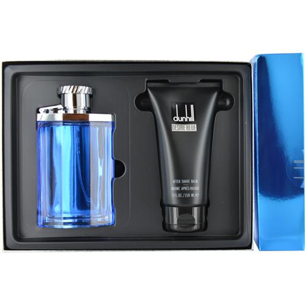 Desire Blue by ALFRED DUNHILL Edt Spray 3.4 Oz & Aftershave Balm 5 Oz for Men