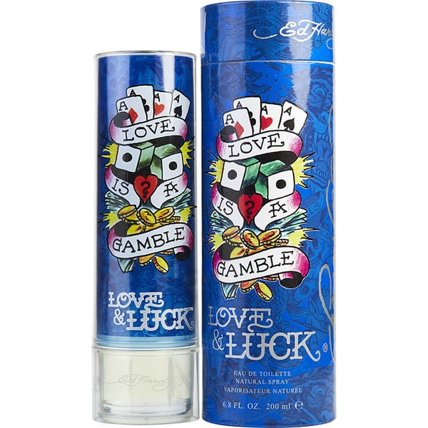 Ed Hardy Love & Luck by CHRISTIAN AUDIGIER Edt Spray 6.8 Oz for Men