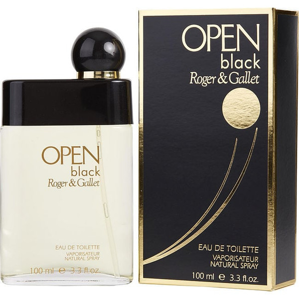 Open Black by ROGER & GALLET Edt Spray 3.3 Oz for Men