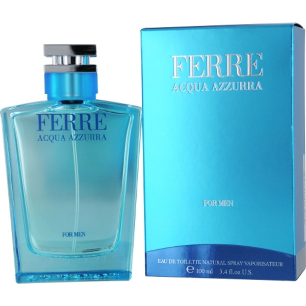 Ferre Acqua Azzurra  by GIANFRANCO FERRE Edt Spray 3.4 Oz for Men