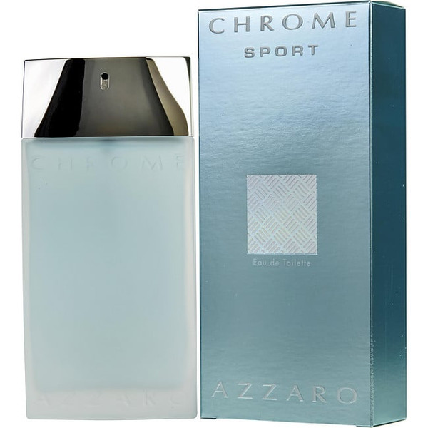 Chrome Sport by AZZARO Edt Spray 3.4 Oz for Men