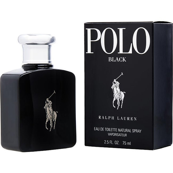 Polo Black by RALPH LAUREN Edt Spray 2.5 Oz for Men