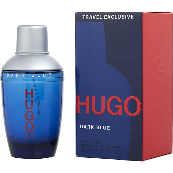 Hugo Dark Blue by HUGO BOSS Edt Spray 2.5 Oz for Men