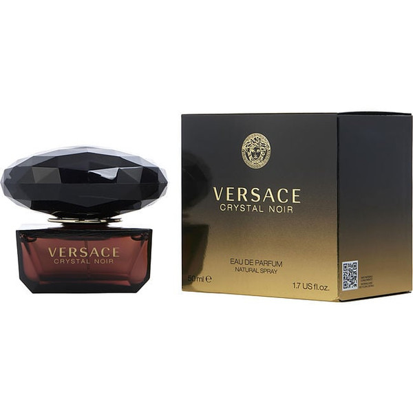 Versace Crystal Noir by GIANNI VERSACE Eau De Parfum Spray 1.7 Oz (New Packaging) for Women