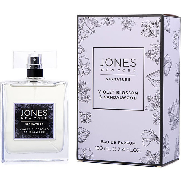 Jones Ny Violet Blossom & Sandalwood by JONES NEW YORK Eau De Parfum Spray 3.4 Oz for Women