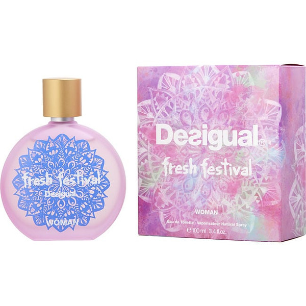 Desigual Fresh Festival by DESIGUAL Edt Spray 3.4 Oz for Women