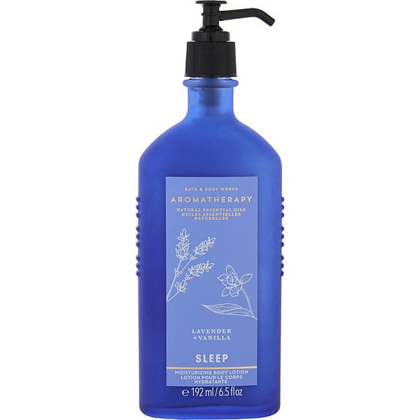 Bath & Body Works by BATH & BODY WORKS Aromatherapy Lavander + Vanilla Sleep Body Lotion 6.50 Oz for Women