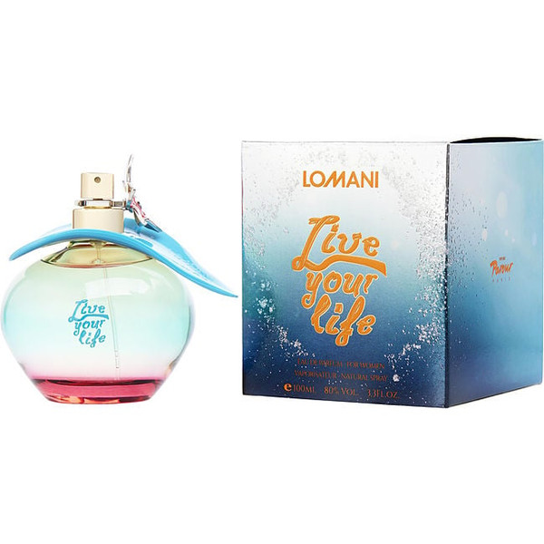 Lomani Live Your Life by LOMANI Eau De Parfum 3.4 Oz for Women