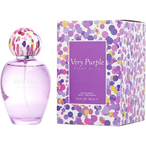 Perry Ellis Very Purple by PERRY ELLIS Eau De Parfum Spray 3.4 Oz for Women