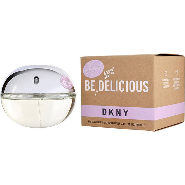 Dkny Be 100% Delicious by DONNA KARAN Eau De Parfum Spray 3.4 Oz for Women