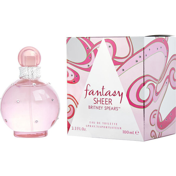 Fantasy Sheer Britney Spears by BRITNEY SPEARS Edt Spray 3.4 Oz for Women