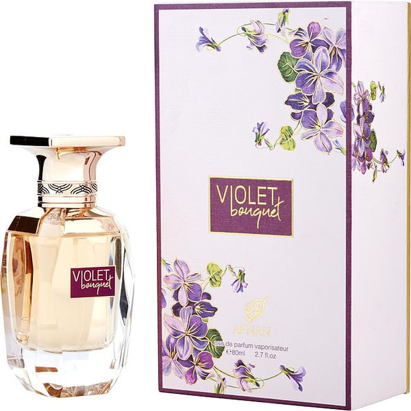 Afnan Violet Bouquet by AFNAN PERFUMES Eau De Parfum Spray 2.7 Oz for Women