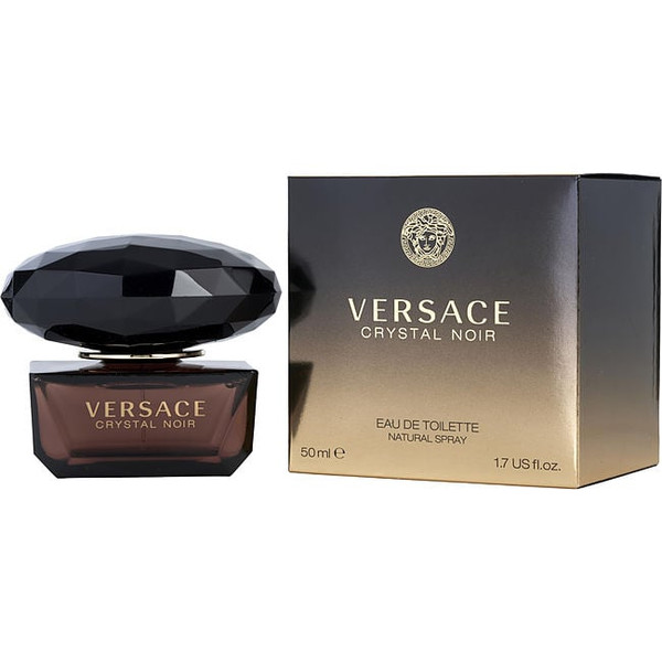Versace Crystal Noir by GIANNI VERSACE Edt Spray 1.7 Oz (New Packaging) for Women