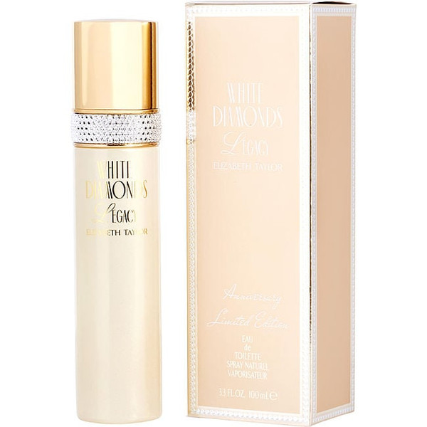 White Diamonds Legacy by ELIZABETH TAYLOR Edt Spray 3.3 Oz (Anniversary Edition) for Women