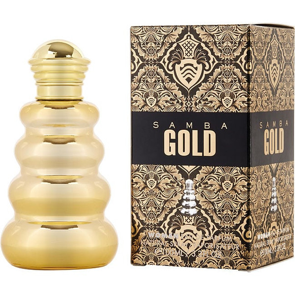 Samba Gold by PERFUMERS WORKSHOP Eau De Parfum Spray 3.4 Oz for Women