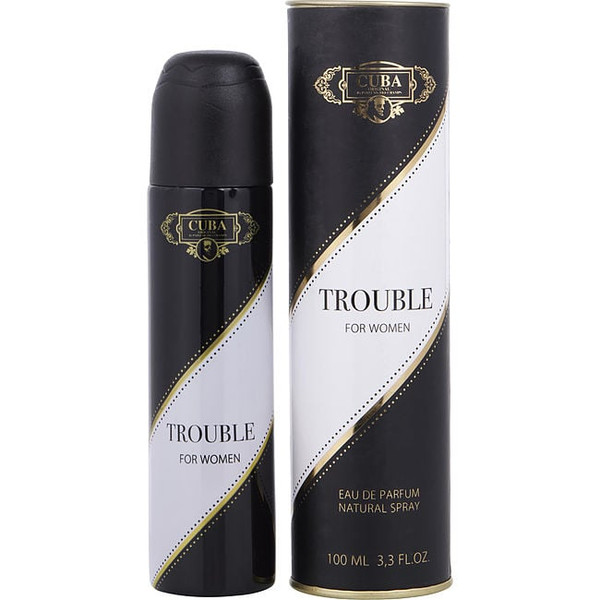 Cuba Trouble by CUBA Eau De Parfum Spray 3.4 Oz for Women