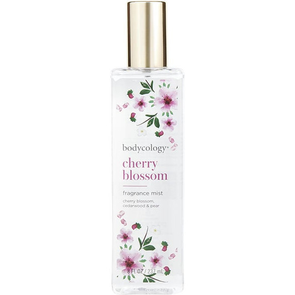 Bodycology Cherry Blossom by BODYCOLOGY Fragrance Mist 8 Oz for Women