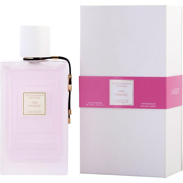 Lalique Les Compositions Parfumees Pink Paradise by LALIQUE Eau De Parfum Spray 3.3 Oz for Women