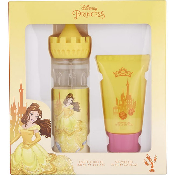 Beauty & The Beast by DISNEY Princess Belle Edt Spray 3.4 Oz & Shower Gel 2.5 Oz for Women