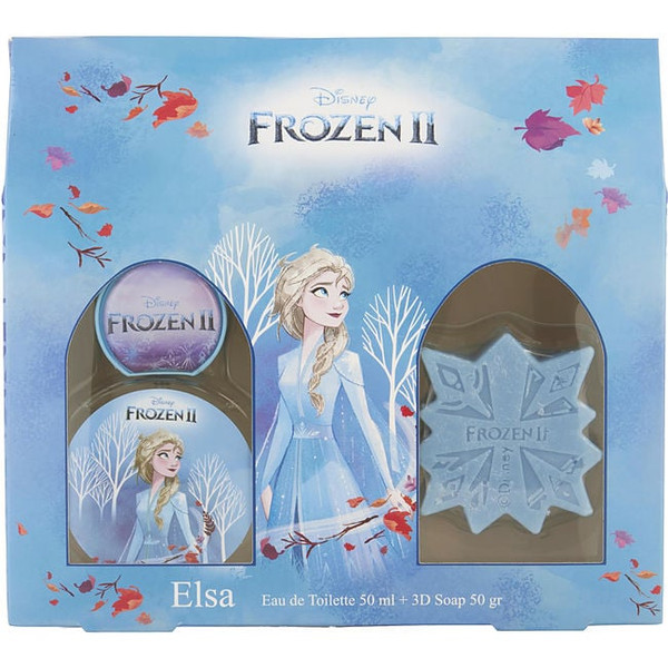 Frozen 2 Disney Elsa by DISNEY Edt Spray 1.7 Oz & Soap 1.7 Oz for Women