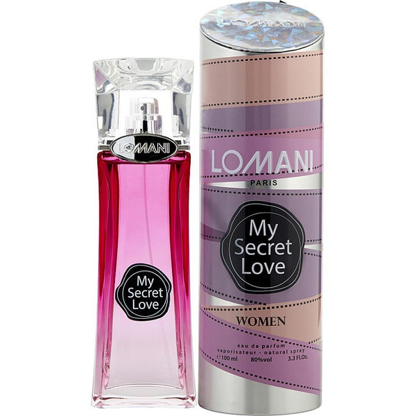 Lomani My Secret Love by LOMANI Eau De Parfum Spray 3.4 Oz for Women
