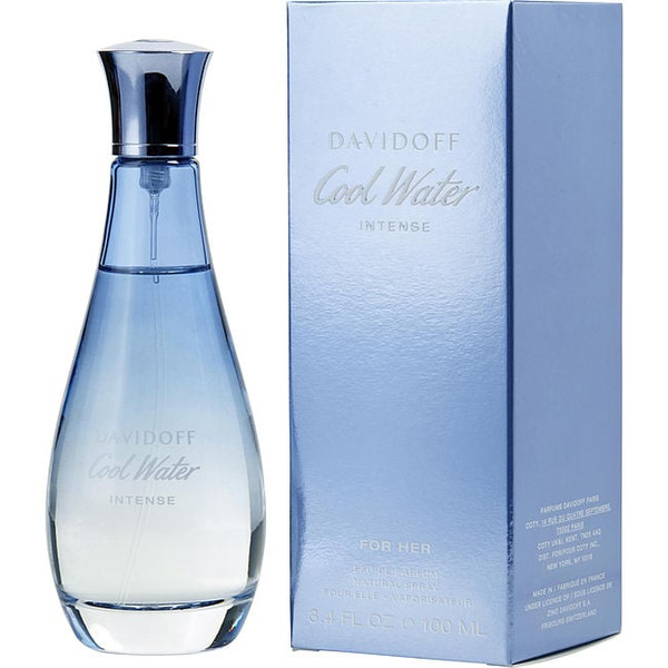 Cool Water Intense by DAVIDOFF Eau De Parfum Spray 3.3 Oz for Women