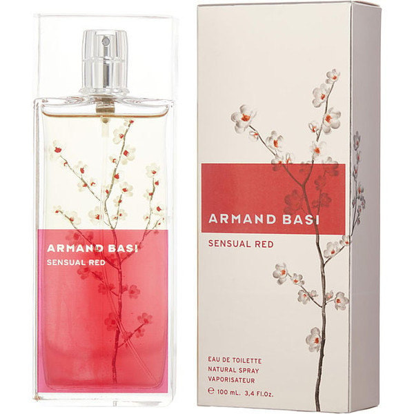 Armand Basi Sensual Red by ARMAND BASI Edt Spray 3.4 Oz for Women