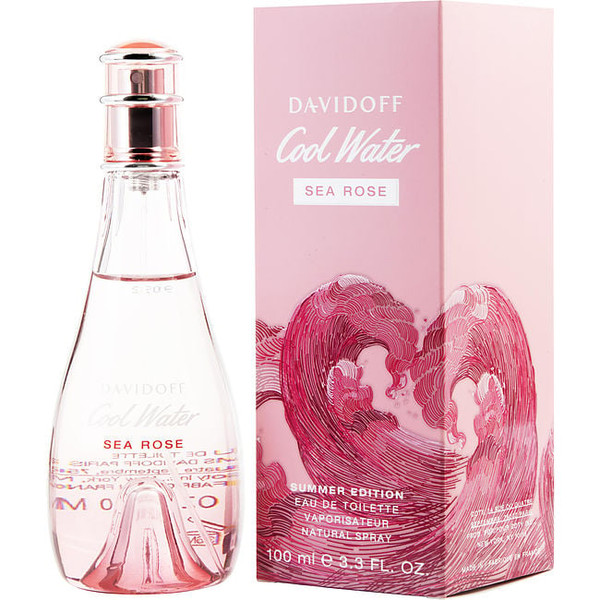 Cool Water Sea Rose by DAVIDOFF Edt Spray 3.3 Oz (Summer Limited Edition 2019) for Women