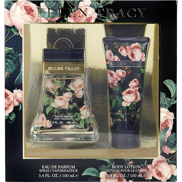 Ellen Tracy Courageous by ELLEN TRACY Eau De Parfum Spray 3.4 & Body Lotion 3.4 Oz for Women