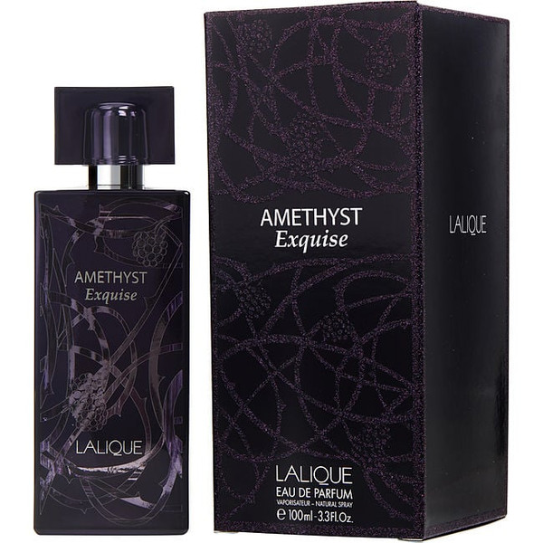 Amethyst Exquise Lalique by LALIQUE Eau De Parfum Spray 3.3 Oz for Women