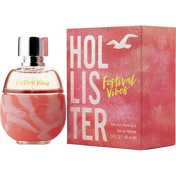 Hollister Festival Vibes by HOLLISTER Eau De Parfum Spray 3.4 Oz for Women