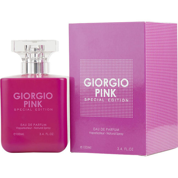 Giorgio Pink by GIORGIO GROUP Eau De Parfum Spray 3.4 Oz (Special Edition) for Women