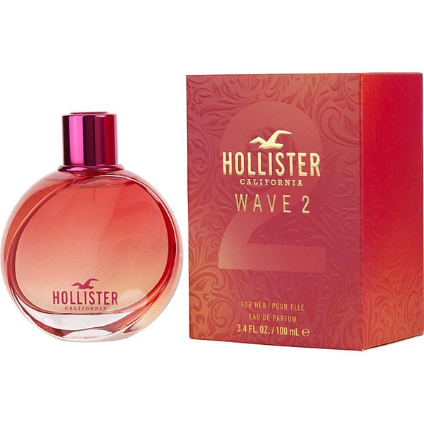 Hollister Wave 2 by HOLLISTER Eau De Parfum Spray 3.4 Oz for Women