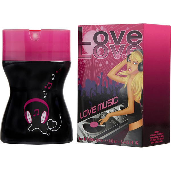 Love Love Music by COFINLUXE Edt Spray 3.4 Oz for Women