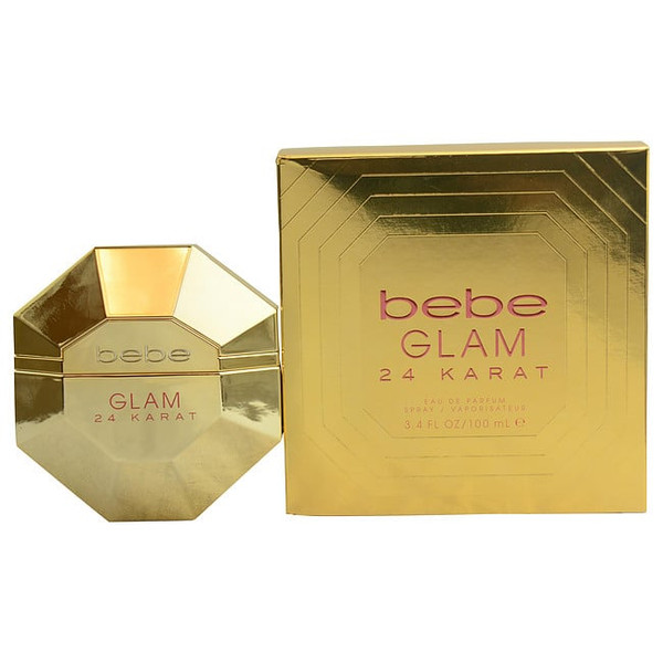 Bebe Glam 24 Karat by BEBE Eau De Parfum Spray 3.4 Oz for Women