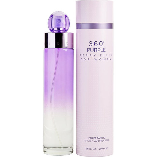 Perry Ellis 360 Purple by PERRY ELLIS Eau De Parfum Spray 6.8 Oz for Women