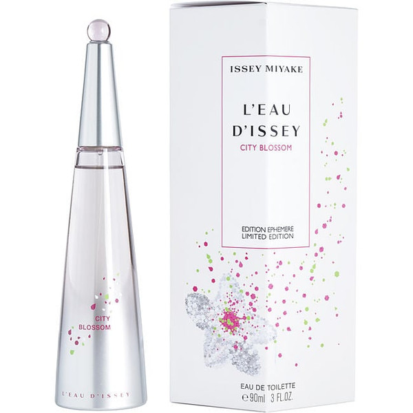 L'Eau D'Issey City Blossom by ISSEY MIYAKE Edt Spray 3 Oz (Limited Edition) for Women