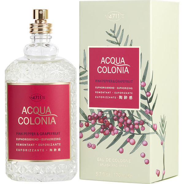 4711 Acqua Colonia Pink Pepper & Grapefruit by 4711 Eau De Cologne Spray 5.7 Oz for Women