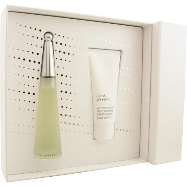 L'Eau D'Issey by ISSEY MIYAKE Edt Spray 1.6 Oz & Body Lotion 3.3 Oz for Women