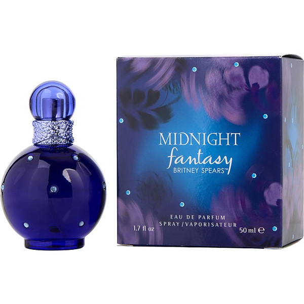 Midnight Fantasy Britney Spears by BRITNEY SPEARS Eau De Parfum Spray 1.7 Oz for Women