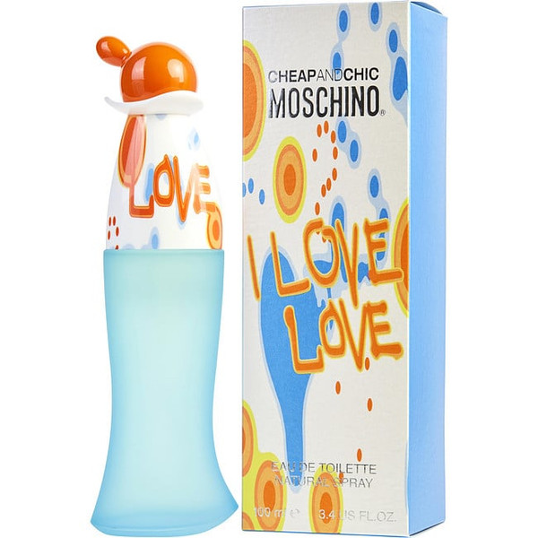 I Love Love by MOSCHINO Edt Spray 3.4 Oz for Women