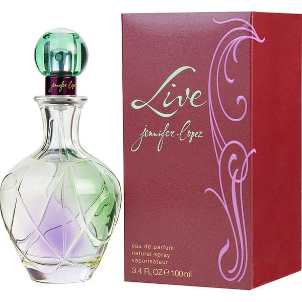 Live Jennifer Lopez by JENNIFER LOPEZ Eau De Parfum Spray 3.4 Oz for Women