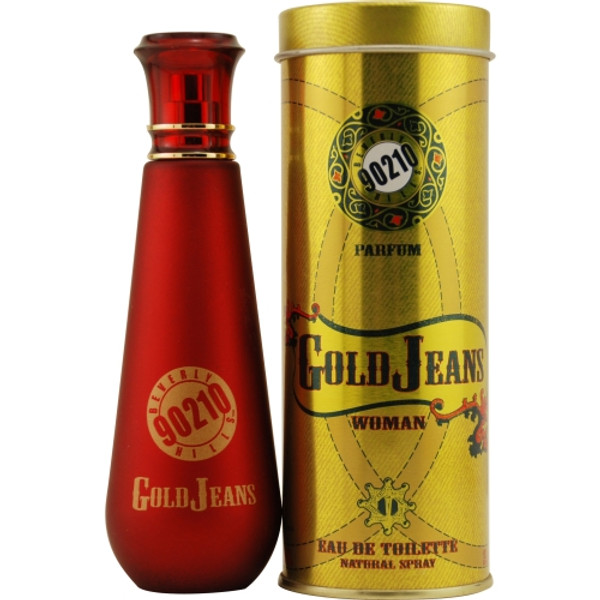 Beverly Hills 90210 Gold Jeans by TORAND Edt Spray 3.4 Oz for Women