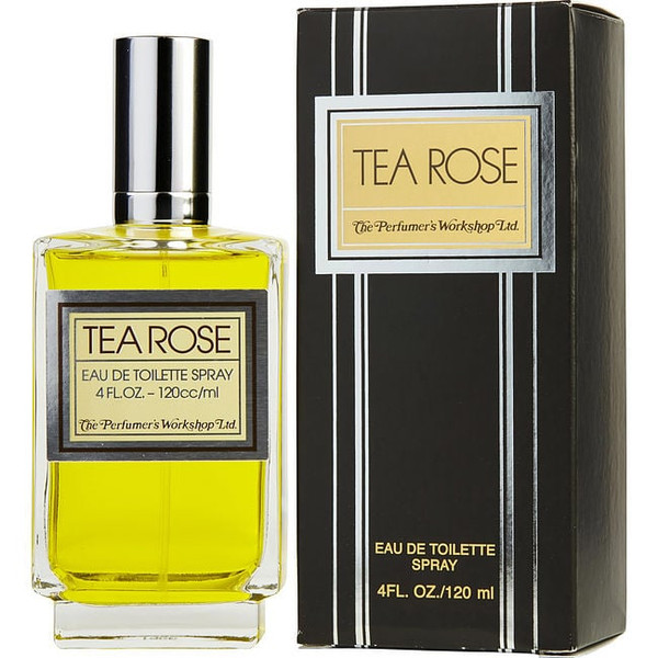 Tea Rose by PERFUMERS WORKSHOP Edt Spray 4 Oz for Women