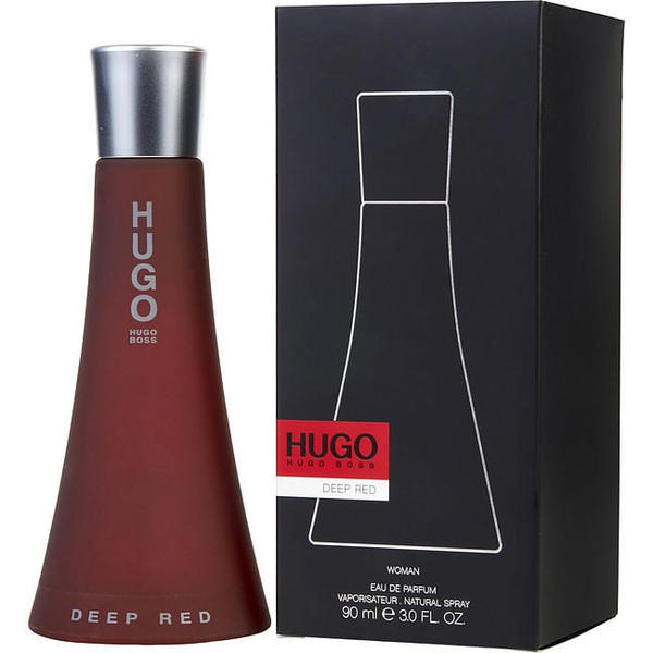 Hugo Deep Red by HUGO BOSS Eau De Parfum Spray 3 Oz for Women